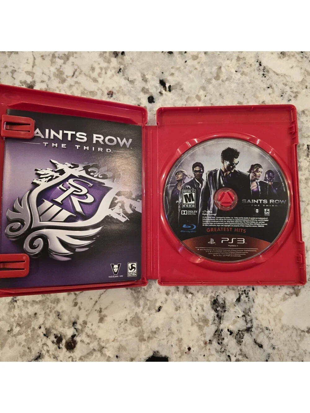 Saints Row: The Third (Sony PlayStation 3, 2011) *Complete With Manual*